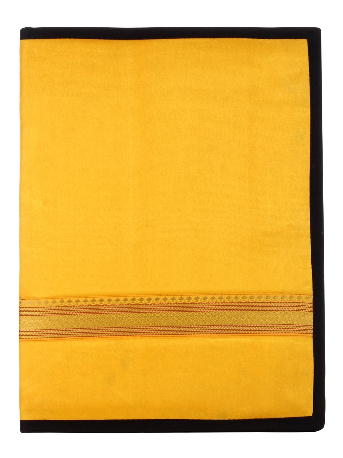 Tribes India Jute File Folder “ Yellow