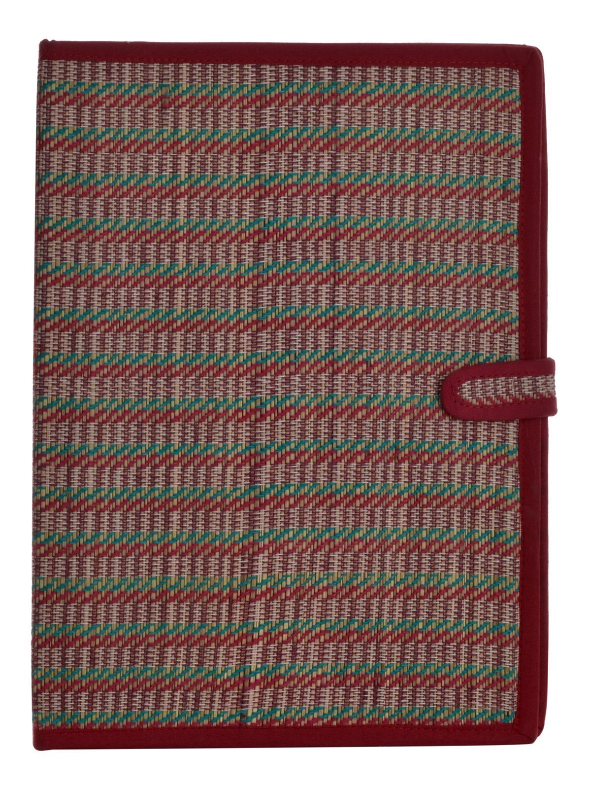 Red Jute File Folder