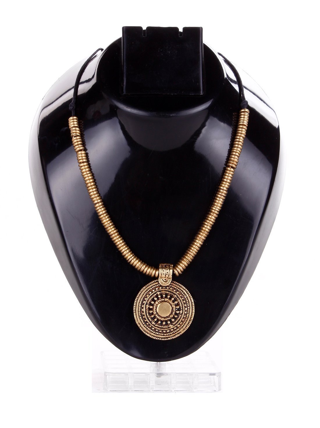 Fashion Brass Hand Crafted Pendant Necklace