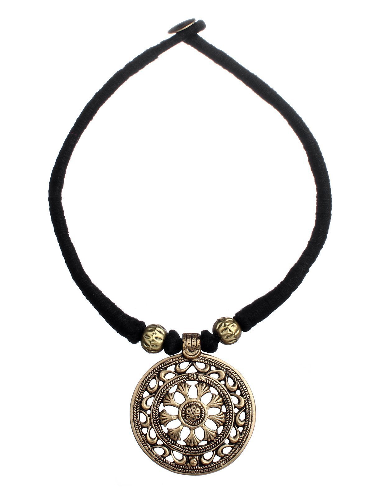 Black Studded Necklace