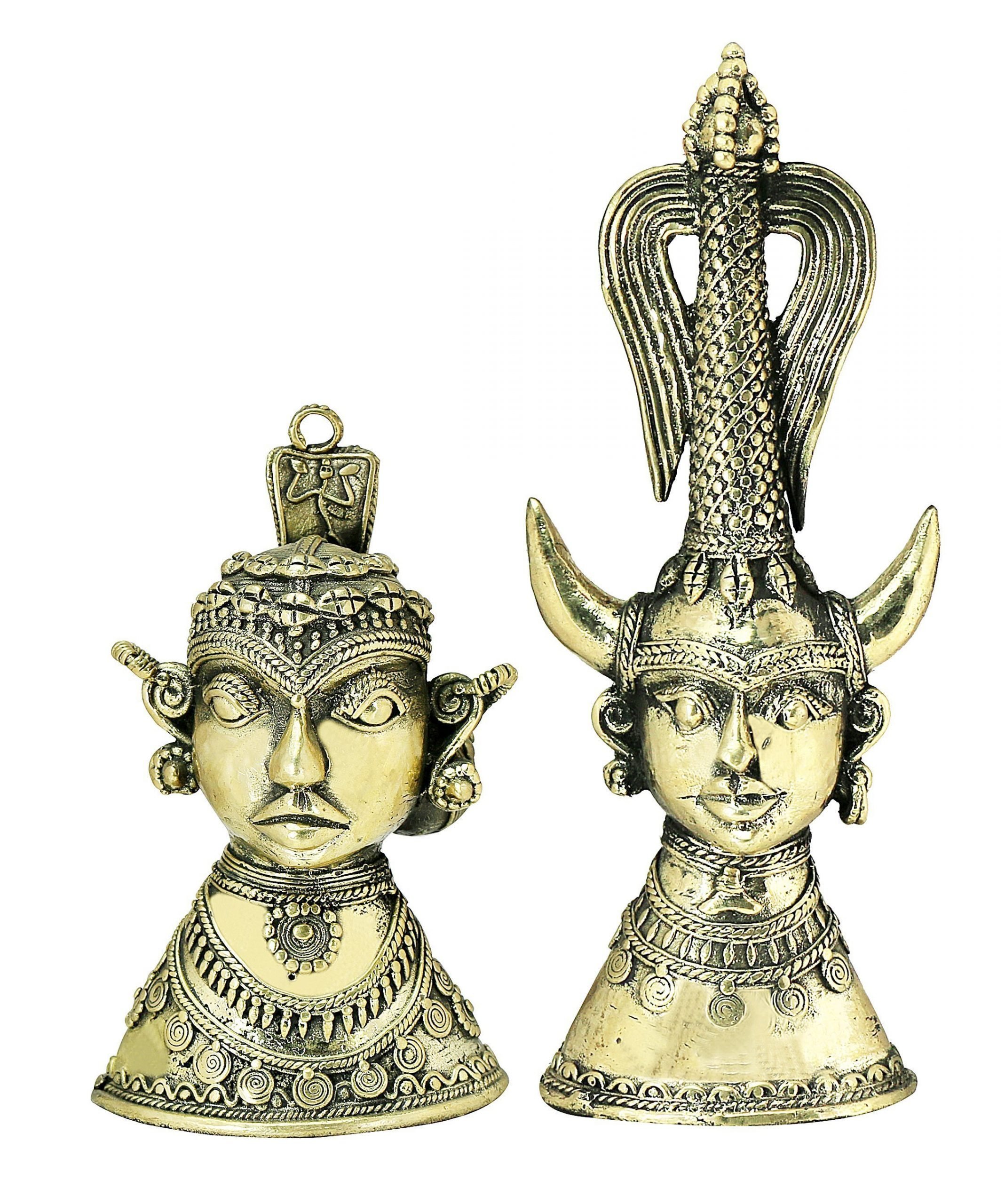 Home Decorative Couple Madia Madin Handcrafted In Dhokra