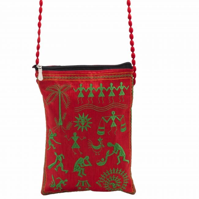 Handcrafted Cotton Embroidery Kasab Work Big