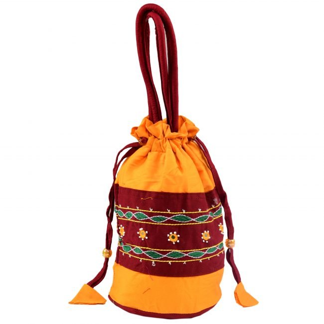 Handcrafted Cotton Moti Banjara Bag