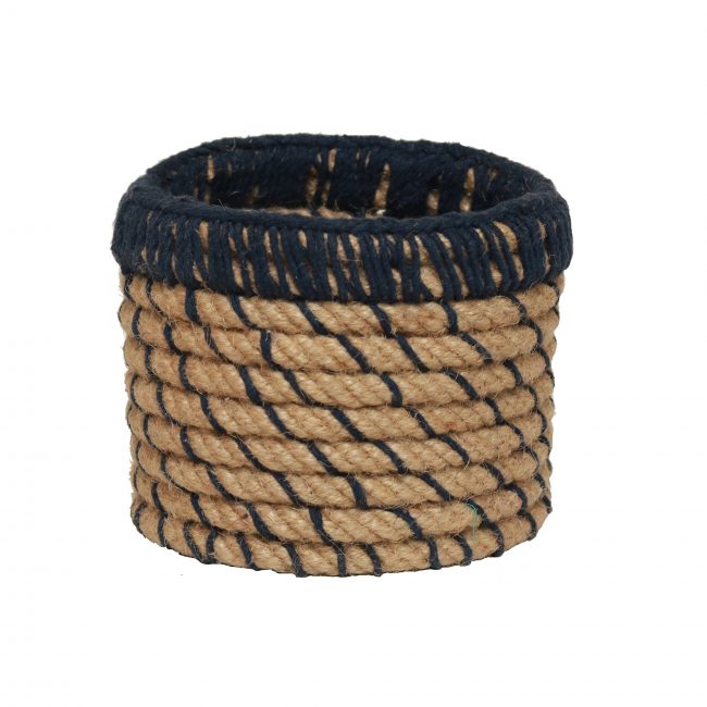 Handcrafted Jute & Cotton Pen Stand