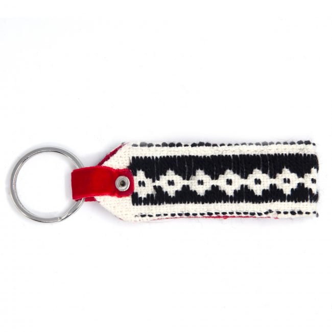 Hand Embroidered Key Chain by Toda Tribe