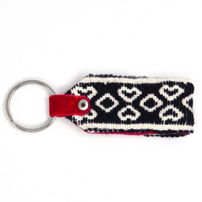 Hand Embroidered Key Chain by Toda Tribe