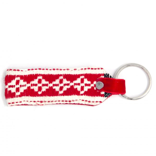 Hand Embroidered Key Chain by Toda Tribe
