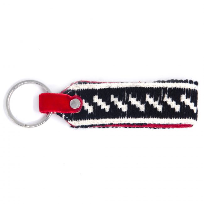 Hand Embroidered Key Chain by Toda Tribe