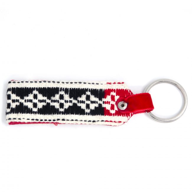 Hand Embroidered Key Chain by Toda Tribe