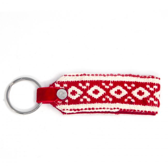 Hand Embroidered Key Chain by Toda Tribe