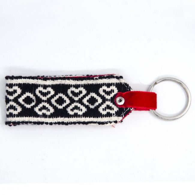 Hand Embroidered Key Chain by Toda Tribe