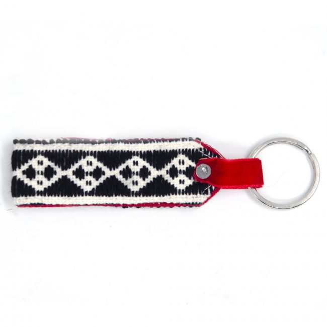 Hand Embroidered Key Chain by Toda Tribe