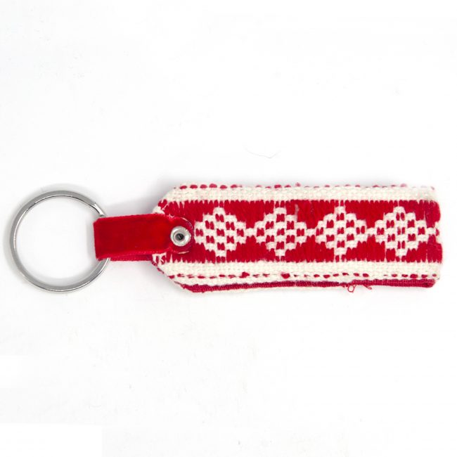 Hand Embroidered Key Chain by Toda Tribe