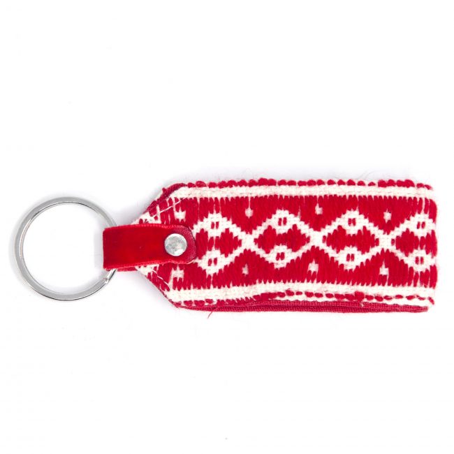 Hand Embroidered Key Chain by Toda Tribe