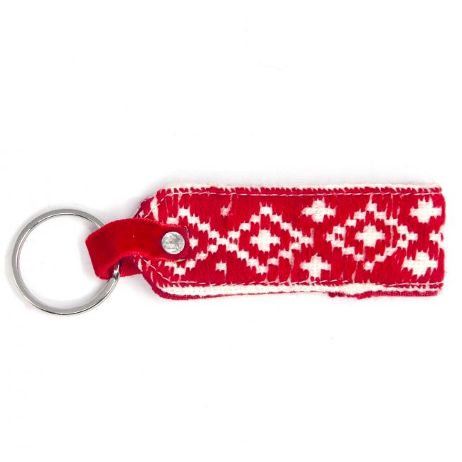 Hand Embroidered Key Chain by Toda Tribe