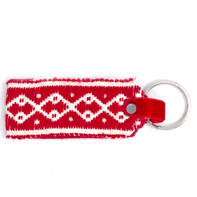 Hand Embroidered Key Chain by Toda Tribe