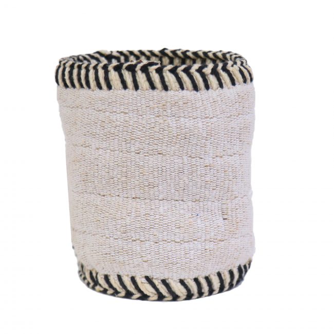 Handcrafted Jute & Cotton Pen Stand