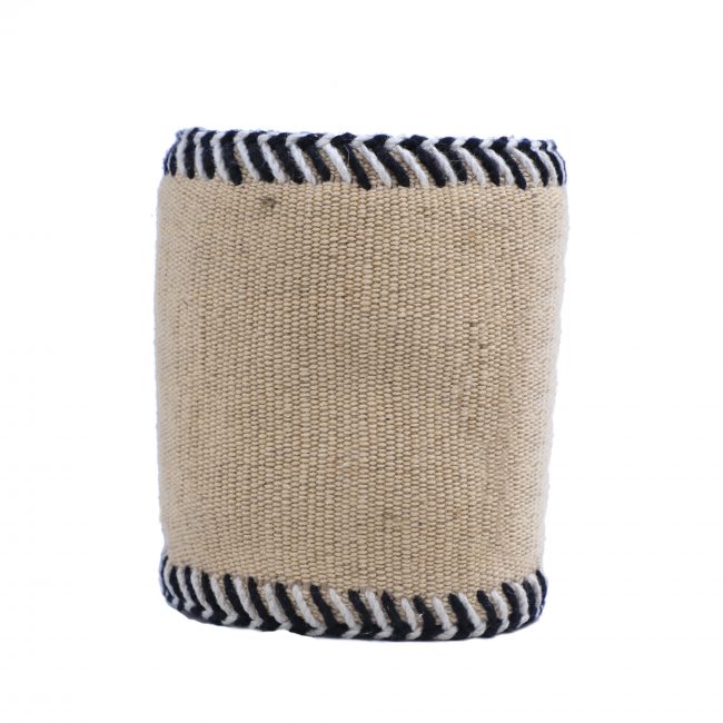 Handcrafted Jute & Cotton Pen Stand