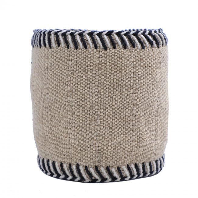 Handcrafted Jute & Cotton Pen Stand