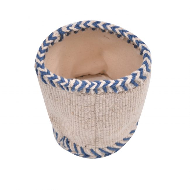 Handcrafted Brown Jute Pen Stand