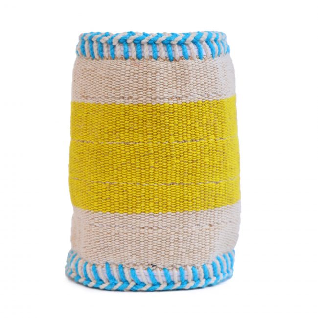 Handcrafted Jute & Cotton Pen Stand