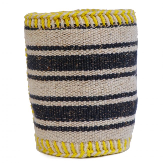 Handcrafted Jute & Cotton Pen Stand
