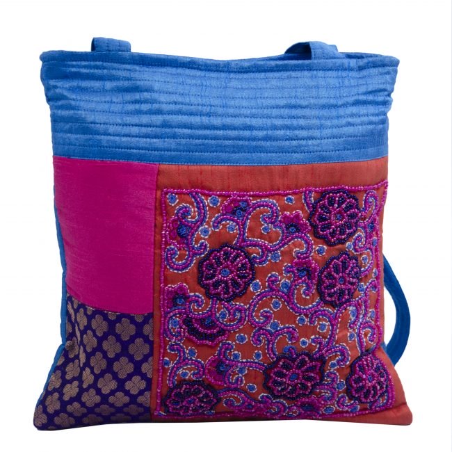 Handwoven Cotton Multicolor Medium Size Juhi Bag