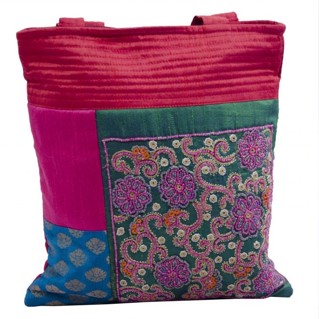 Handwoven Cotton Multicolor Medium Size Juhi Bag