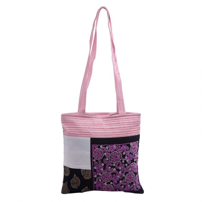 Handwoven Cotton Multicolor Medium Size Juhi Bag