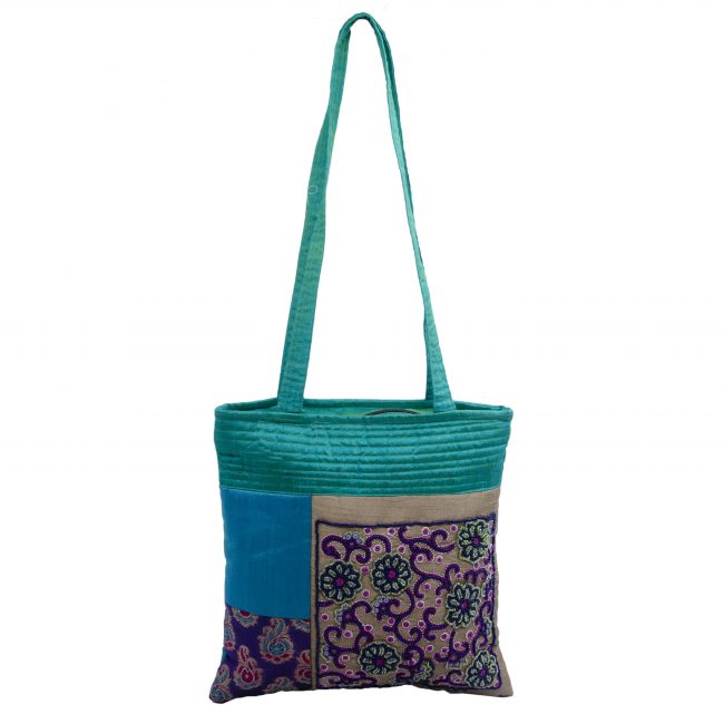 Handwoven Cotton Multicolor Medium Size Juhi Bag
