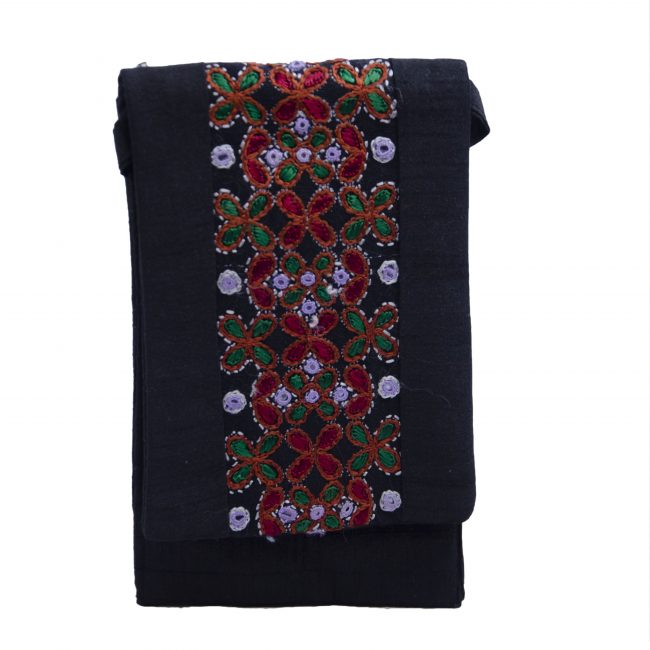 Handcrafted Cotton Multicolor Small Size Purse