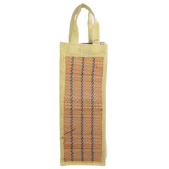Handwoven Cotton Multicolor Medium Size Bottle Bag