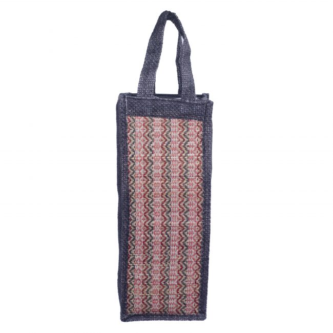 Handwoven Cotton Multicolor Medium Size Bottle Bag