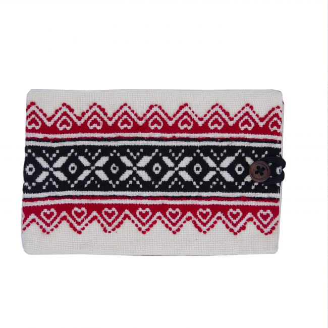Handcrafted Cotton Multicolor Small Mobile Cover