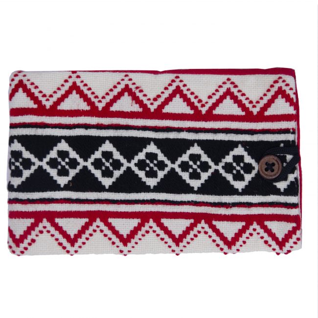 Handcrafted Cotton Multicolor Small Mobile Cover