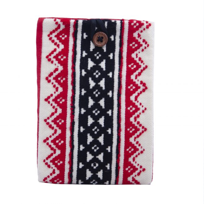 Handcrafted Cotton Multicolor Small Mobile Cover
