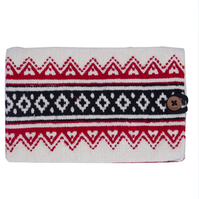 Handcrafted Cotton Multicolor Small Mobile Cover