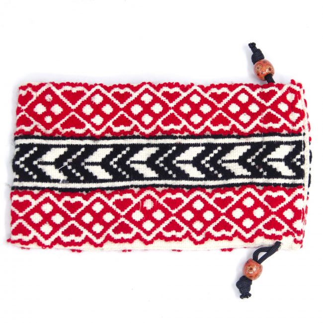 Hand Embroidered Multicolor Mobile Pouch by Toda Tribe