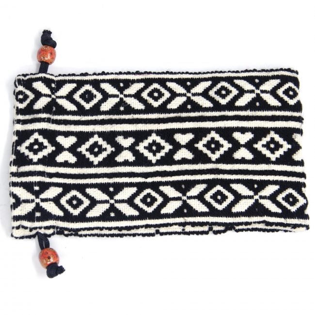 Hand Embroidered Multicolor Mobile Pouch by Toda Tribe