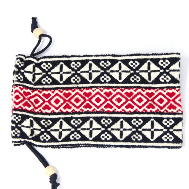 Hand Embroidered Multicolor Mobile Pouch by Toda Tribe