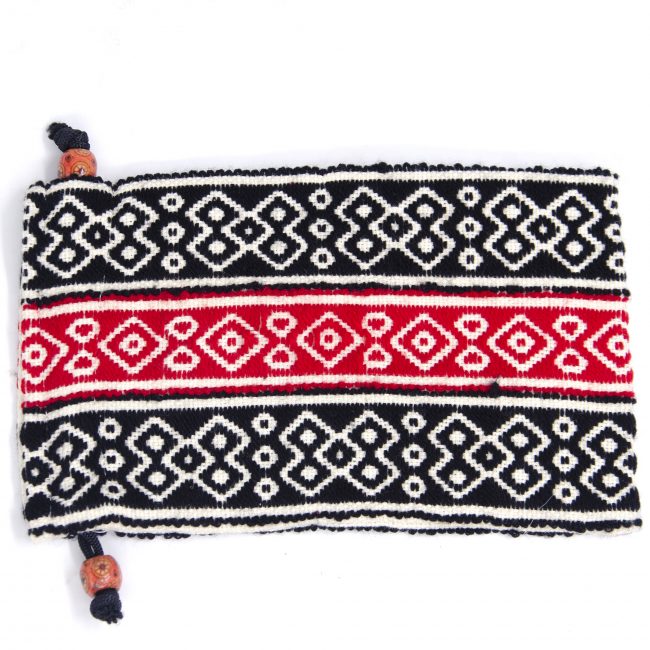 Hand Embroidered Multicolor Mobile Pouch by Toda Tribe