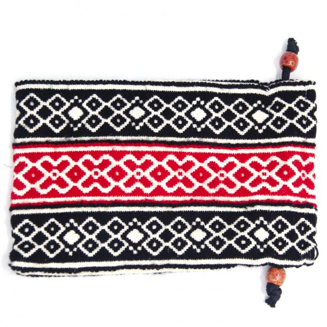 Hand Embroidered Multicolor Mobile Pouch by Toda Tribe