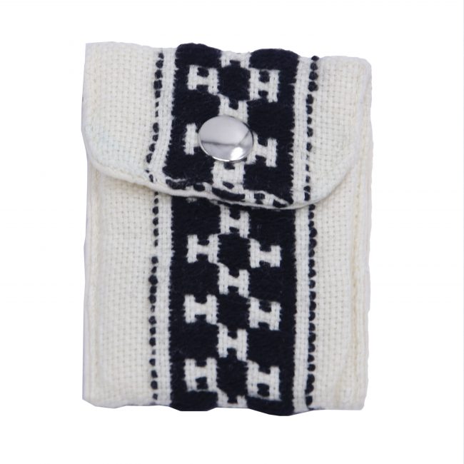 Handcrafted Cotton Multicolor Small Purse