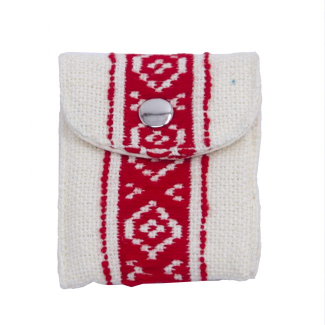 Handcrafted Cotton Multicolor Small Purse