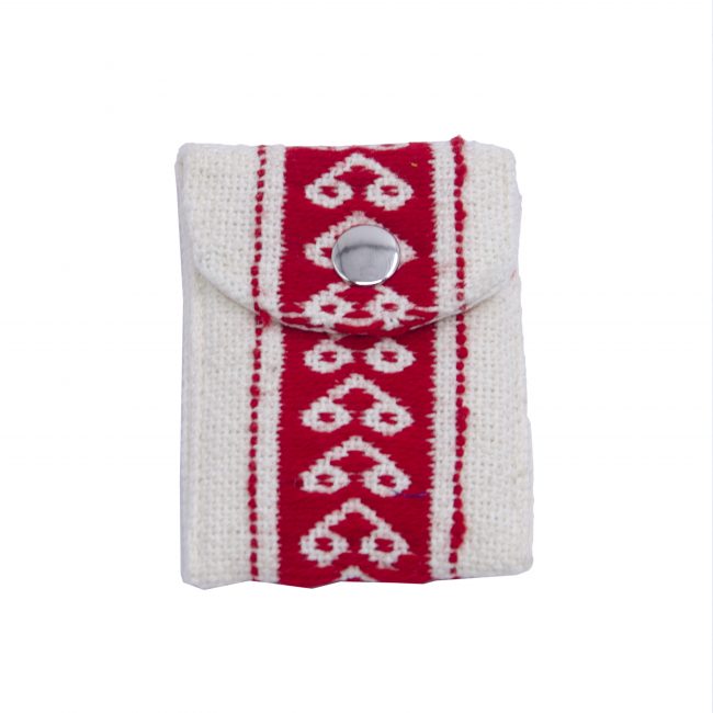 Handcrafted Cotton Multicolor Small Purse