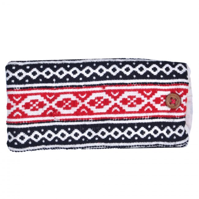 Hand Embroidered Cotton Multicolor Spectacle Case