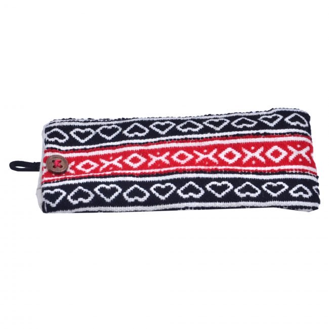 Hand Embroidered Cotton Multicolor Spectacle Case