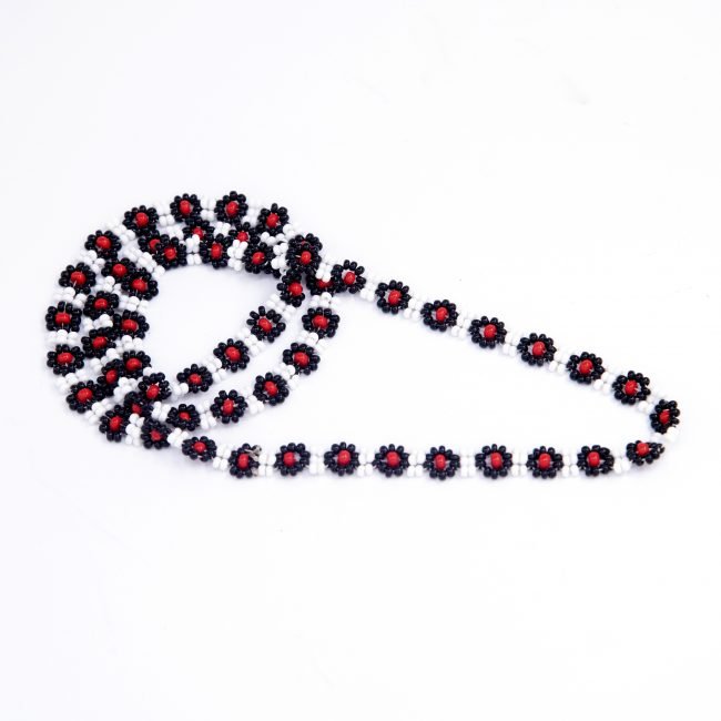Hand Simple Flat Karbi Necklace