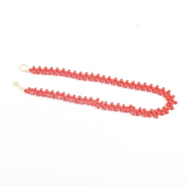 Hand Crafted Fancy Karbi Necklace