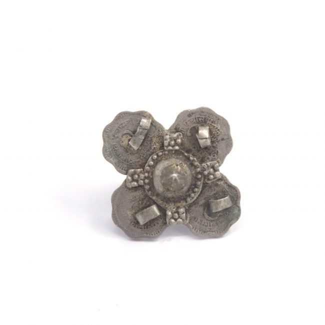 Handcrafted Metal Two Paise Chella Women Finger Ring